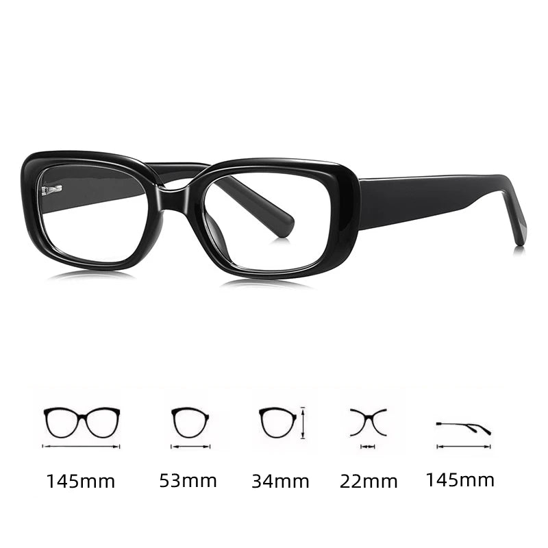Kocolior Unisex Full Rim Square Acetate Photochromic Reading Glasses 412241