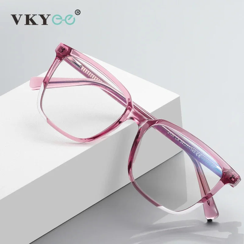 Vicky Womens Full Rim Square Plastic Reading Glasses Pfd2135 Reading Glasses Vicky   