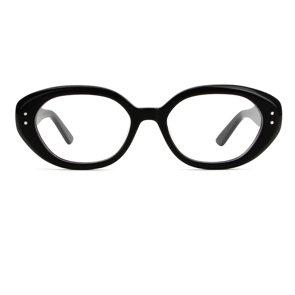 Esnbie Women Full Rim Cat Eye Acetate Eyeglasses Fuz 16