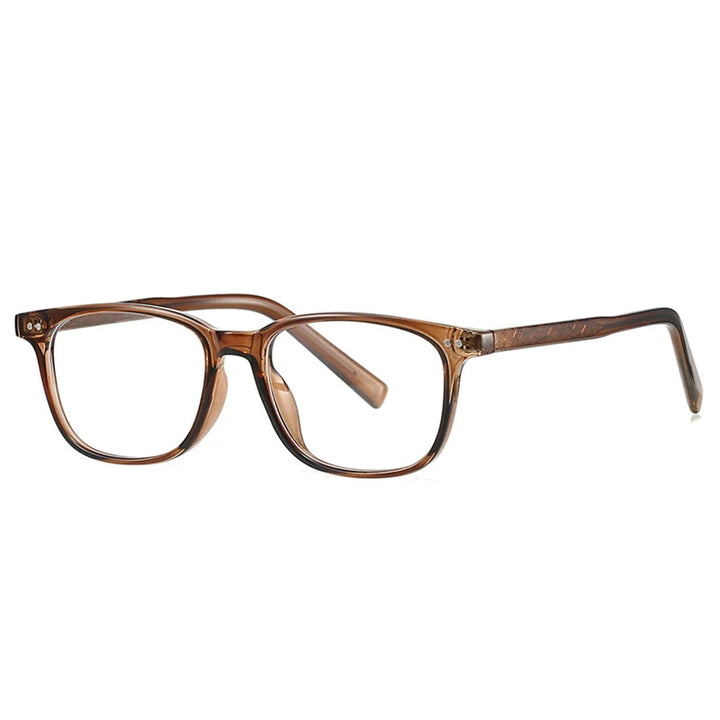 Kocolior Unisex Full Rim Square Tr 90 Photochromic Reading Glasses 28026