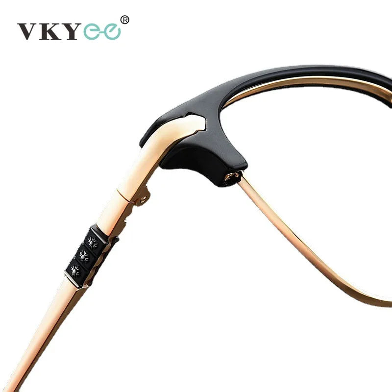 Vicky Unisex Full Rim Square Alloy Reading Glasses K002 Reading Glasses Vicky   