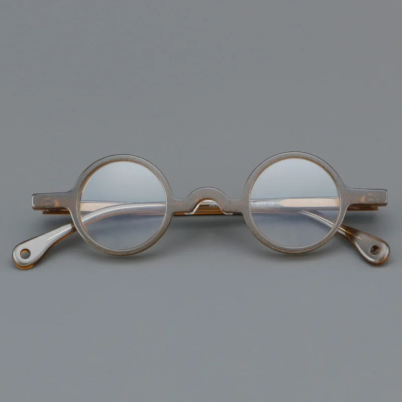 Cubojue Women's Full Rim Round Acetate Reading Glasses  26137