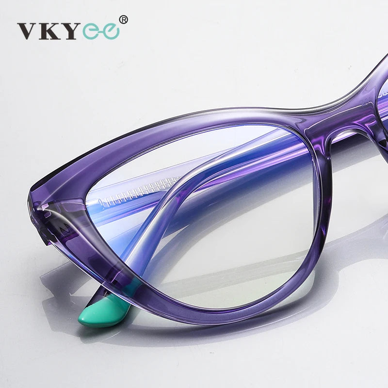 Vicky Womens Full Rim Round Cat Eye Reading Glasses Pfd2152 Reading Glasses Vicky   