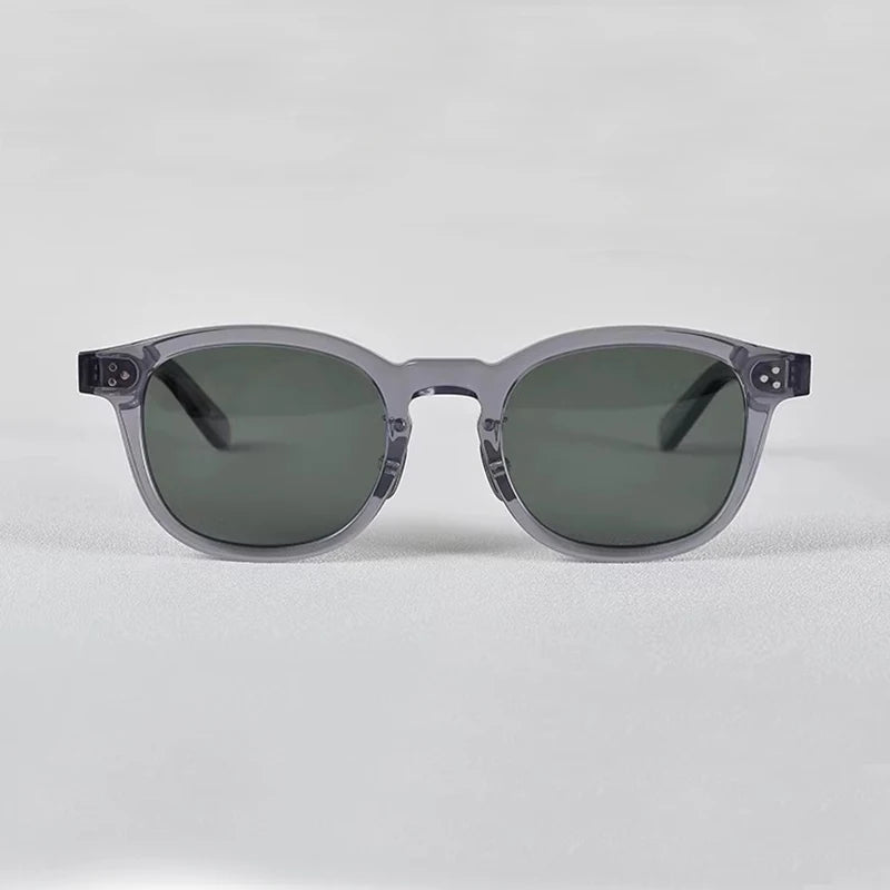 Black Mask Men Full Rim Square Acetate Polarized Sunglasses Fuz 17 - view 3