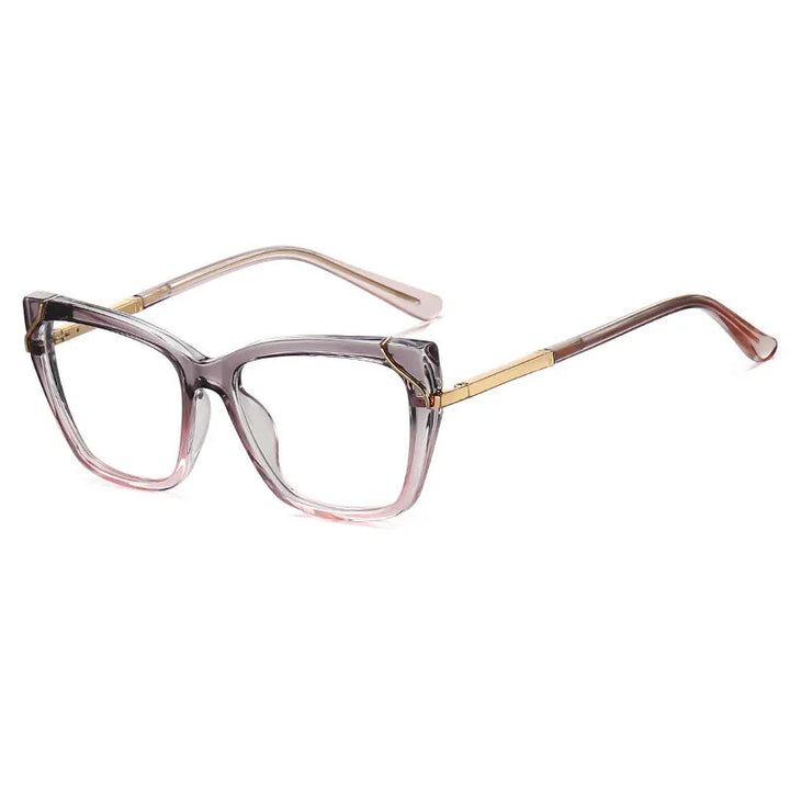 CCspace Women's Full Rim Square Tr 90 Alloy Reading Glasses 312727
