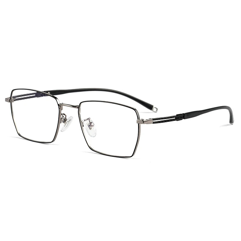Hotochki Women's Full Rim Polygon Titanium Eyeglasses 486038