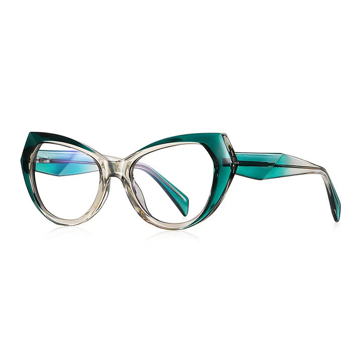 Ralferty Women's Full Rim Cat Eye Tr  90 Titanium Eyeglasses 2025 82163