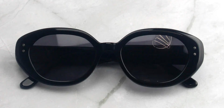Esnbie Women's Full Rim Oval Rectangle Tac Acetate Sunglasses 471252