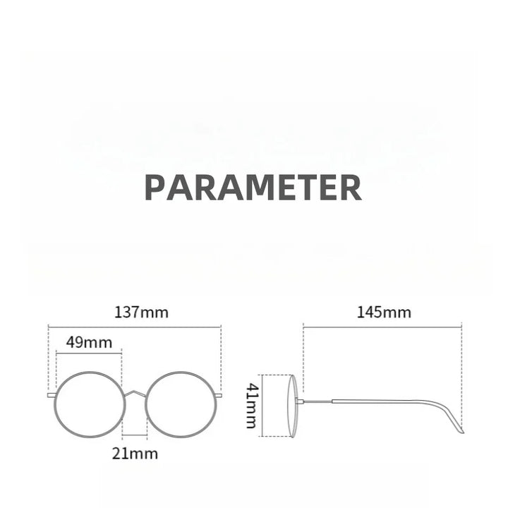 KatKani Men's Full Rim Square Titanium Eyeglasses 10518 Full Rim KatKani Eyeglasses   