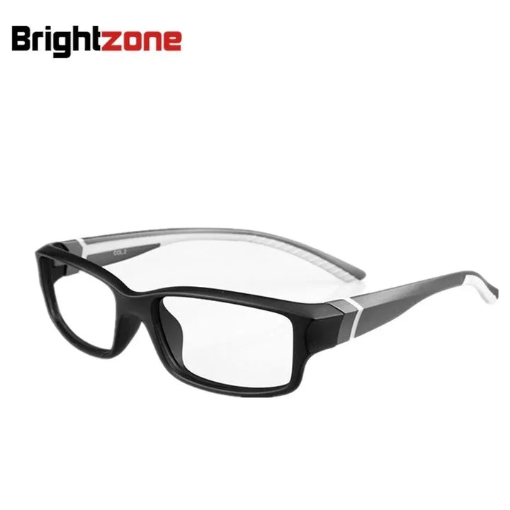 Brightzone Women's Full Rim Square Tr 90 Titanium Eyeglasses 78901 Full Rim Brightzone