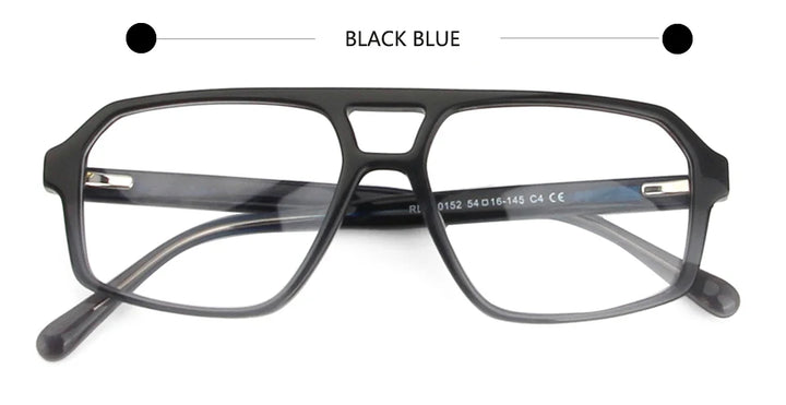 Esnbie Unisex Full Rim Pilot Acetate Eyeglasses RDA-10152