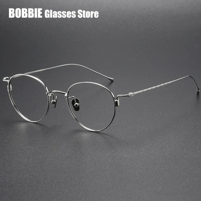 Bobblie Women's Full Rim Oval Round Titanium Eyeglasses 728564