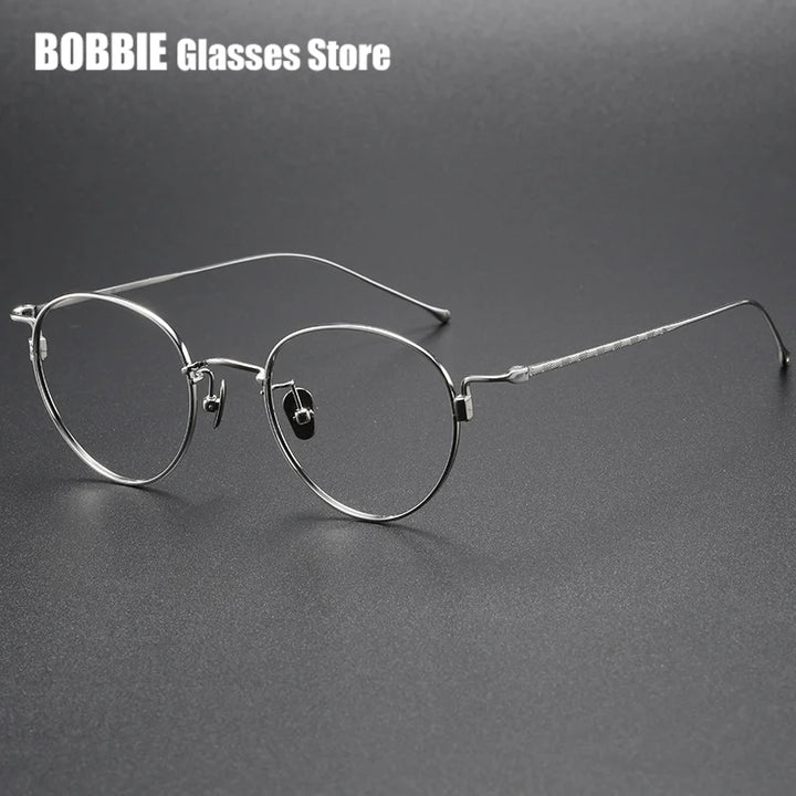 Bobblie Women's Full Rim Oval Round Titanium Eyeglasses 728564