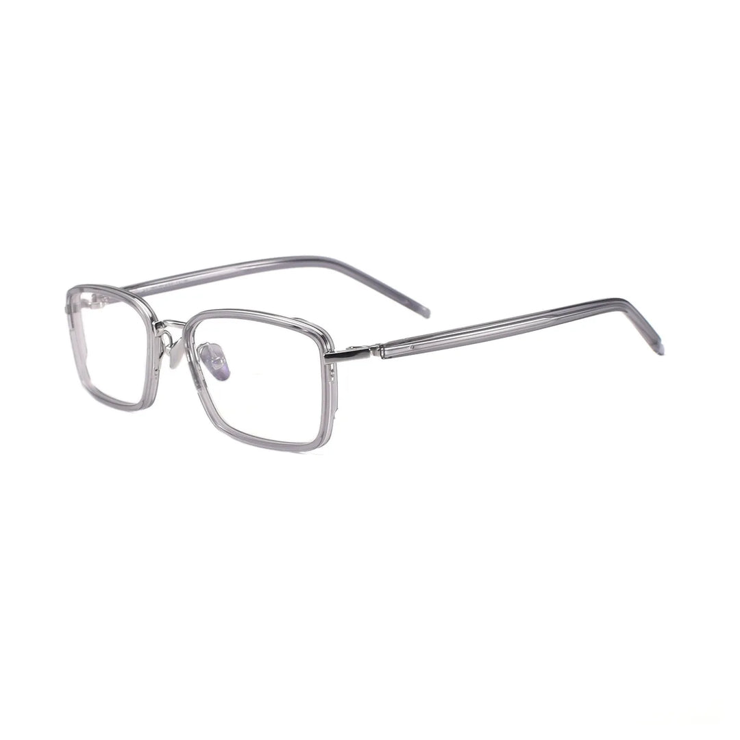 Blackmask Unisex Full Rim Square Acetate Eyeglasses BM-M171