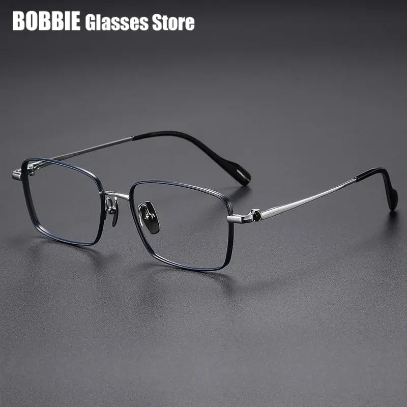 Bobbie Full Rim 810150 Unisex Titanium Square Frames FuzWeb