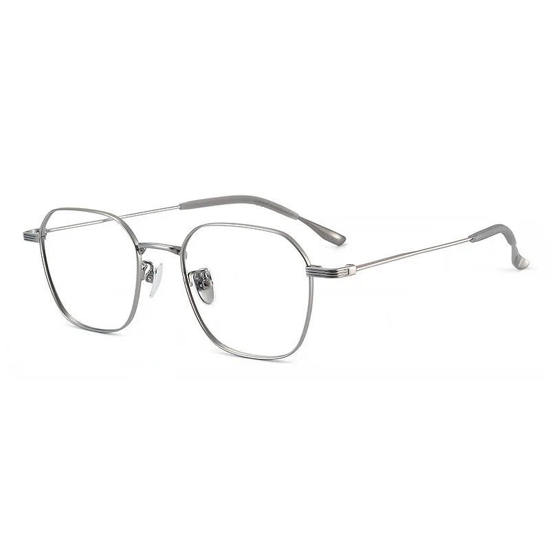 Kocolior Women's Full Rim Polygon Square Titanium Eyeglasses 42419