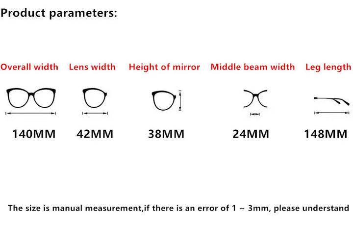 Nobler Unisex Full Rim Round Oval Titanium Acetate Eyeglasses A596 Full Rim Nobler   