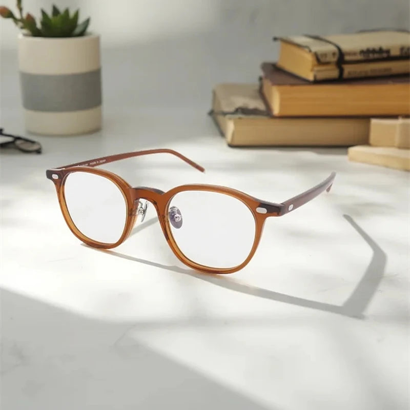 Blackmask Unisex Full Rim Square Acetate Eyeglasses BM-N02