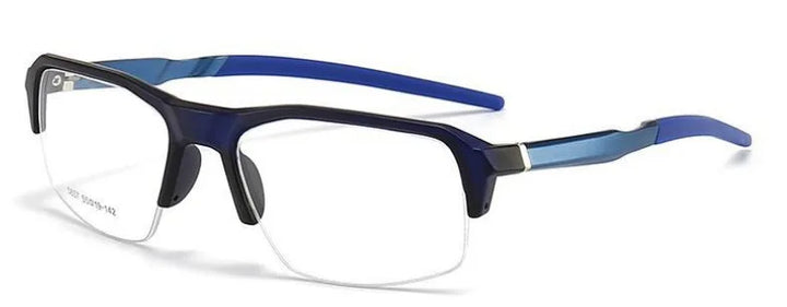 Muzz 58570 men's semi-rimless sports TR-90 prescription eyeglasses — view 12
