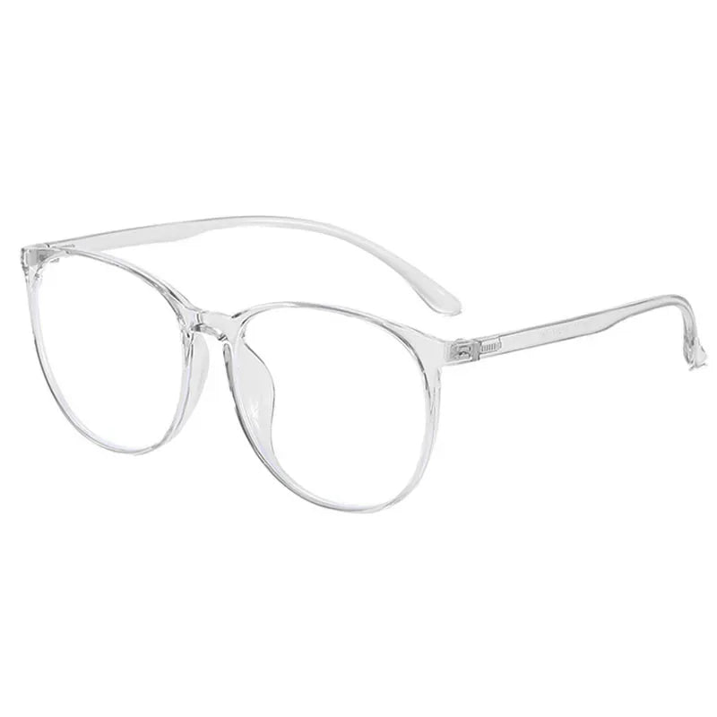 Handoer Unisex Full Rim Round TR90 Blue Light Prescription Eyeglasses 5703