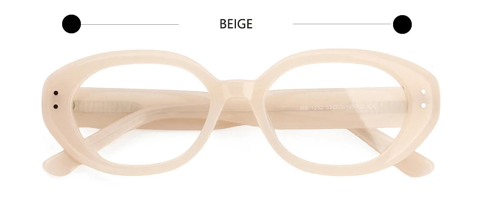 Esnbie Women Full Rim Cat Eye Acetate Eyeglasses Fuz 16