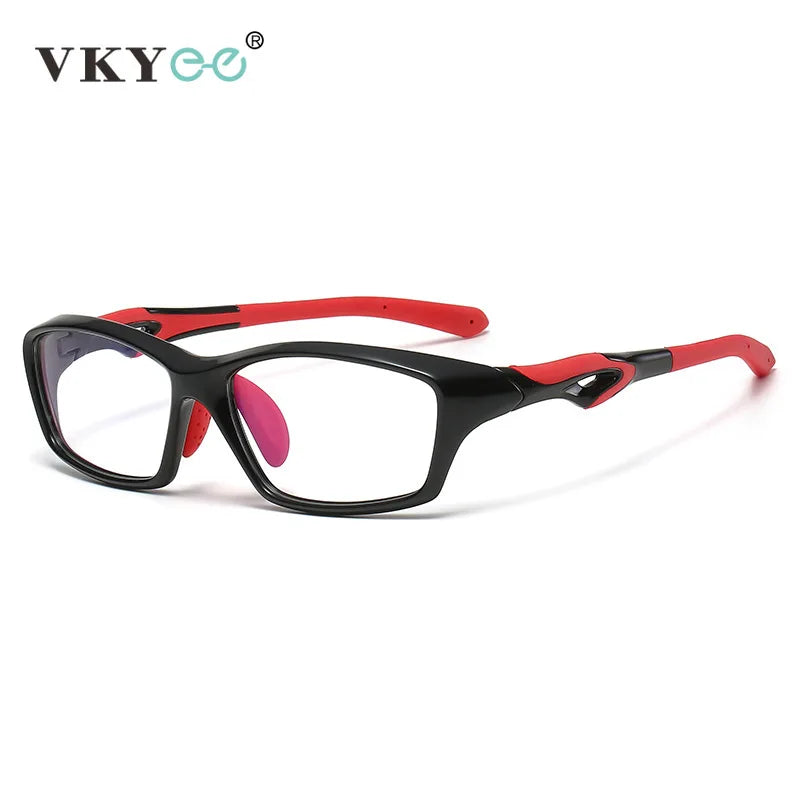 Vicky Unisex Full Rim Square Tr 90 Silicone Sport Reading Glasses 4180 Reading Glasses Vicky   