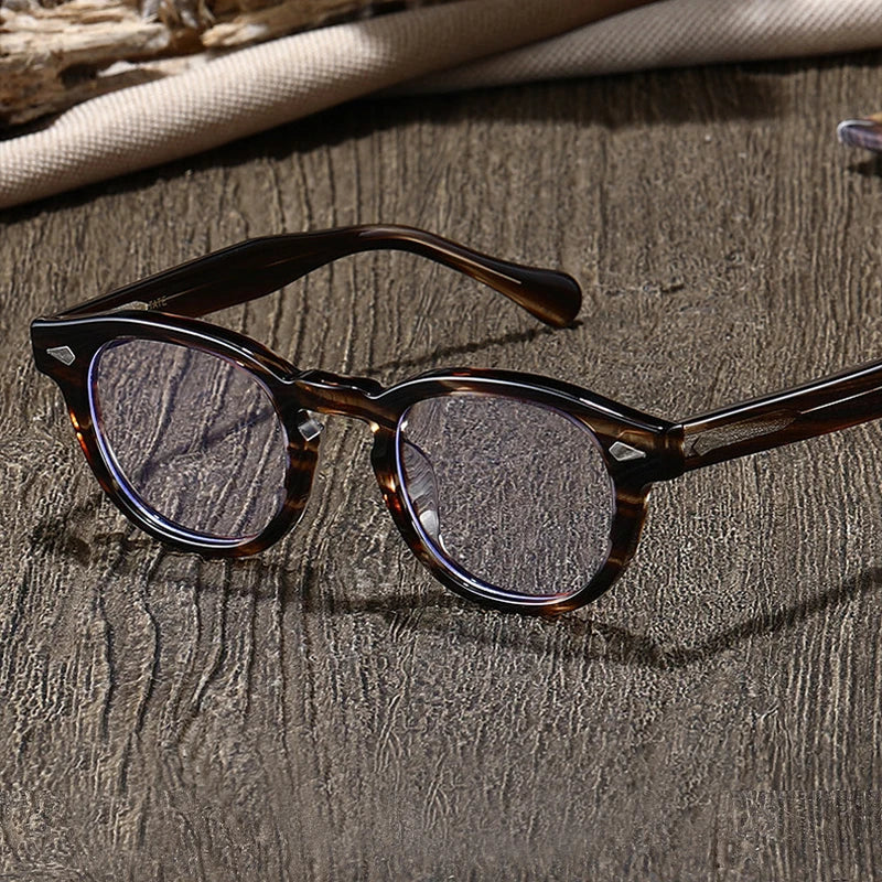Black Mask Unisex Full Rim Square Acetate Eyeglasses BM-56006