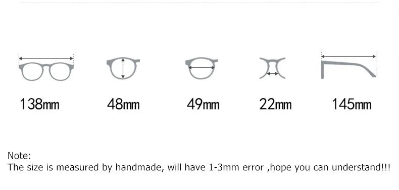 Aimee Women's Full Rim Polygonal Titanium Acetate Eyeglasses 13848