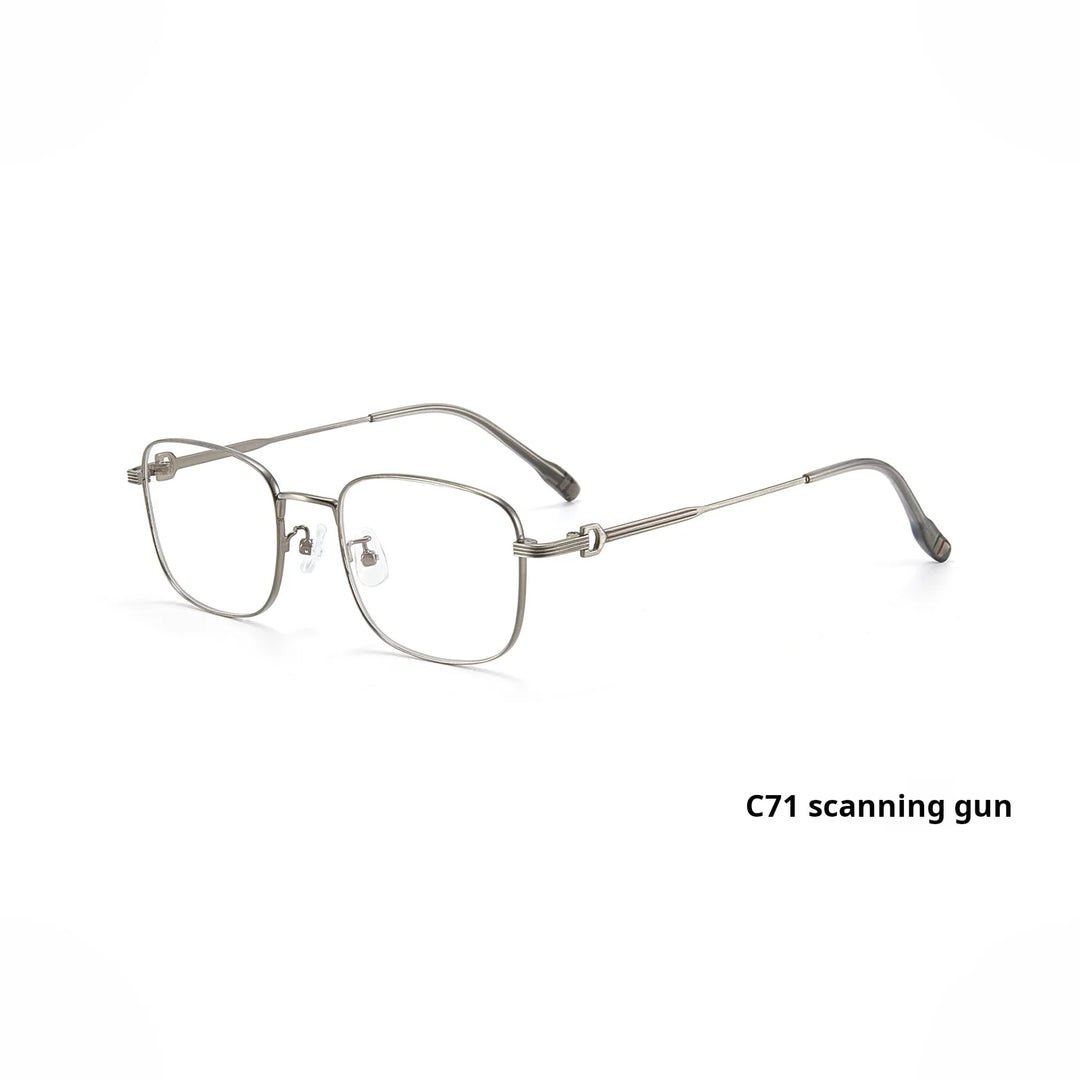 Momoja Unisex Full Rim Square Alloy Eyeglasses 758232