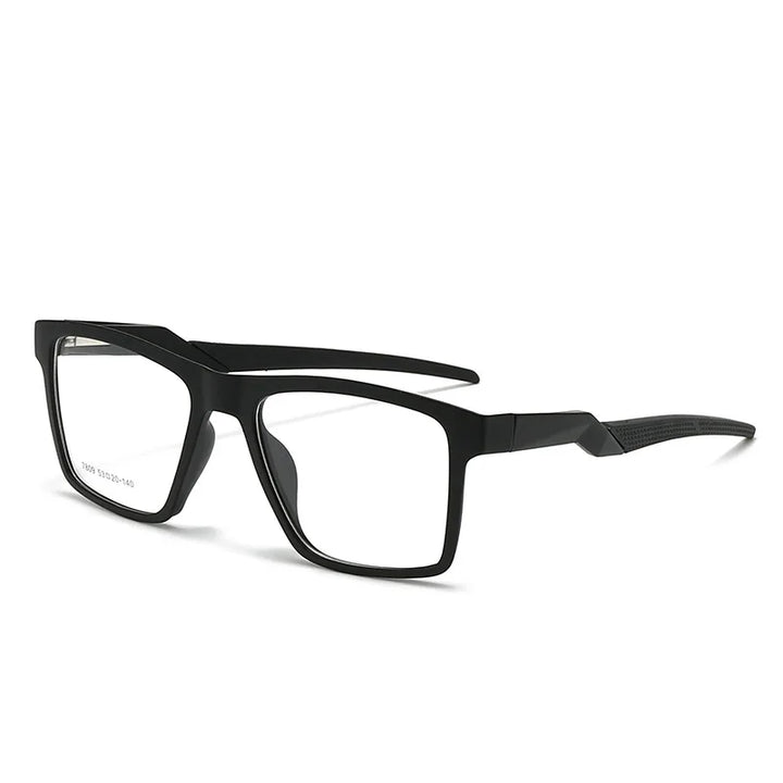 Muzz 78090 men's square ultra-light TR-90 prescription eyeglasses — view 5