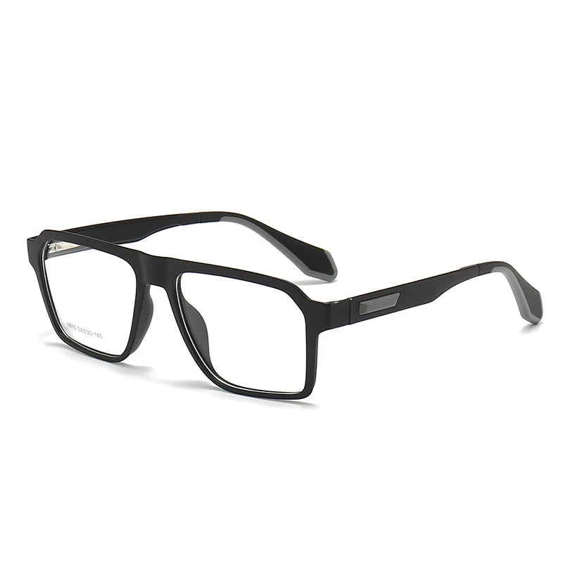 Muzz 68100 unisex rectangle TR-90 prescription eyeglasses — view 7
