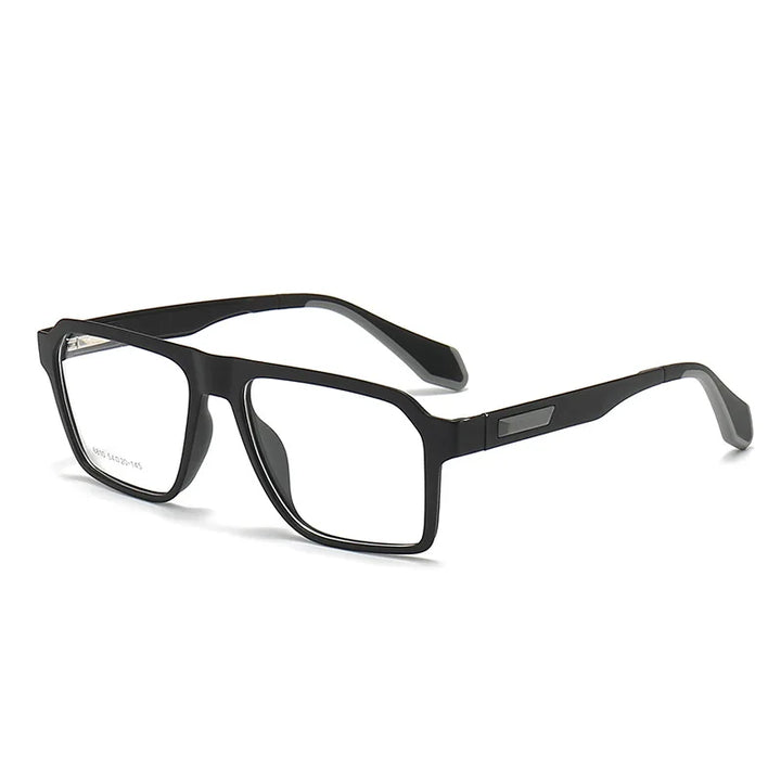 Muzz 68100 unisex rectangle TR-90 prescription eyeglasses — view 7