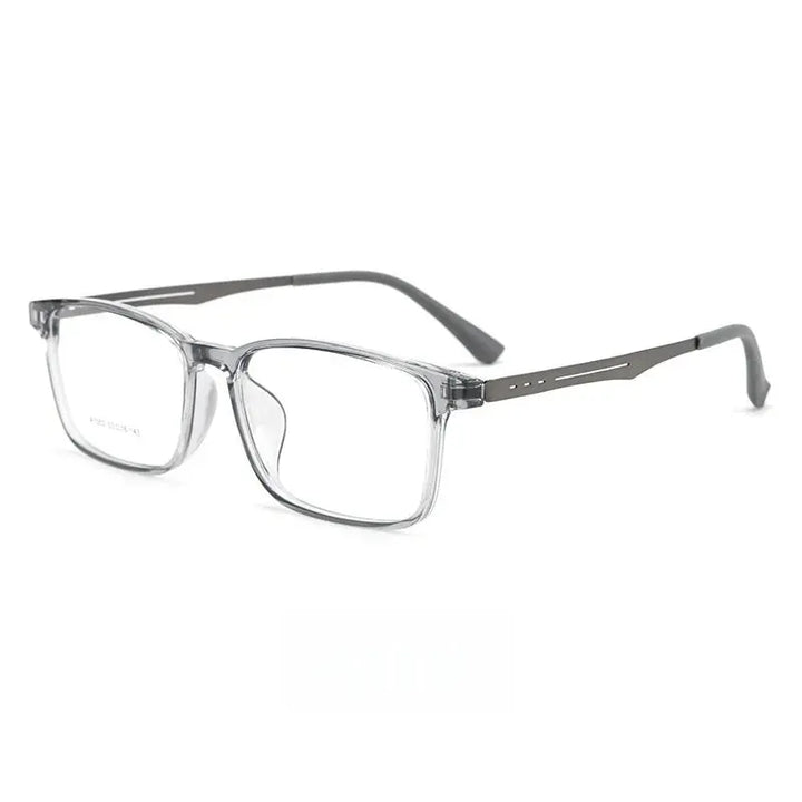 Hdcrafter Unisex Full Rim Rectangle Titanium Tr 90 Frames 100200 FuzWeb