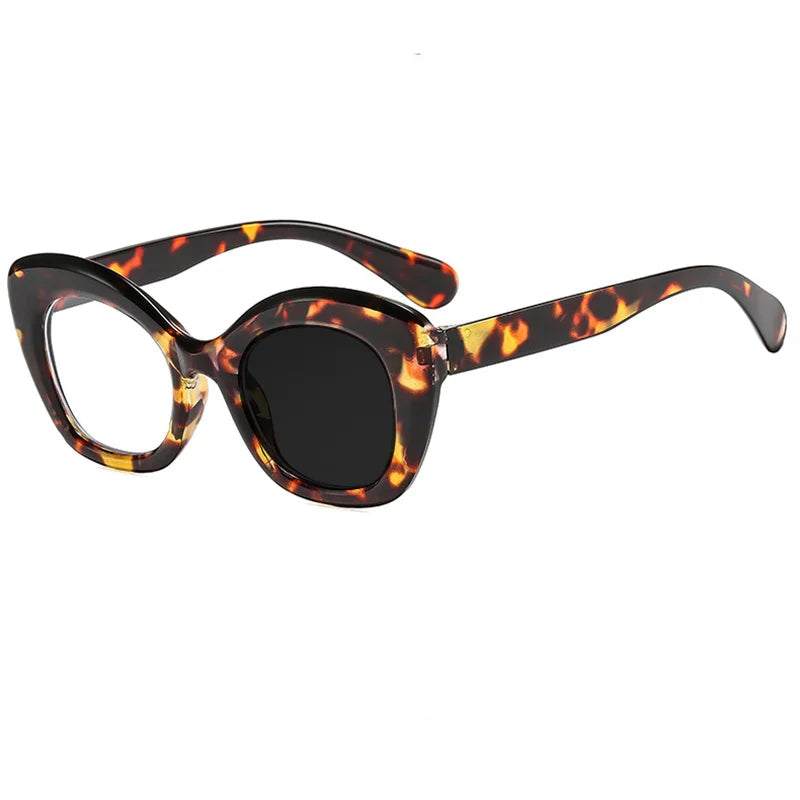 Kocolior Women's Full Rim Square Acetate Photochromic Reading Glasses 711388