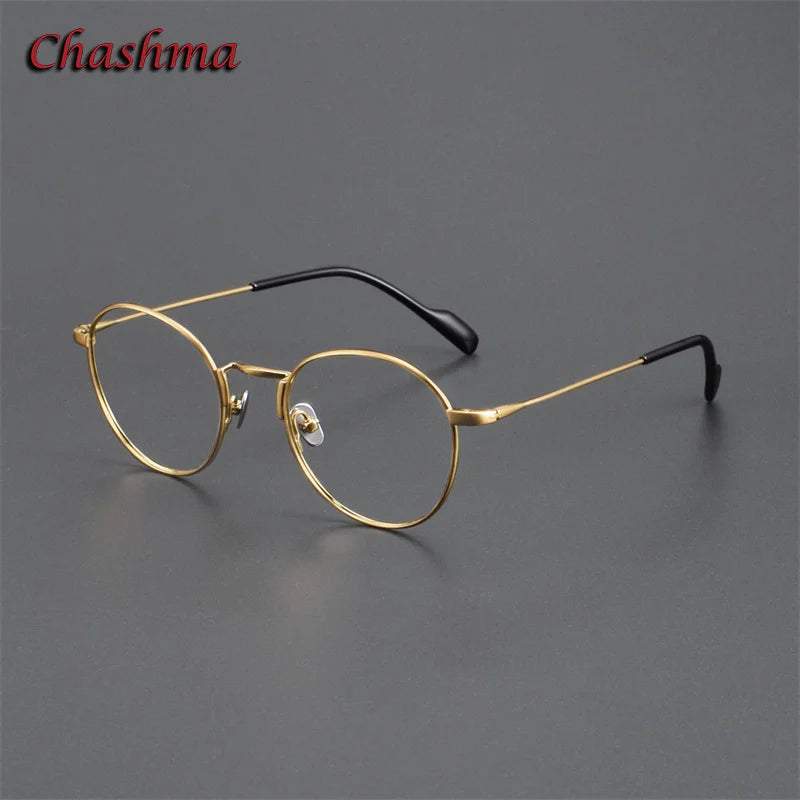 Chashma Ottica Women's Full Rim Oval Round Titanium Eyeglasses 939141