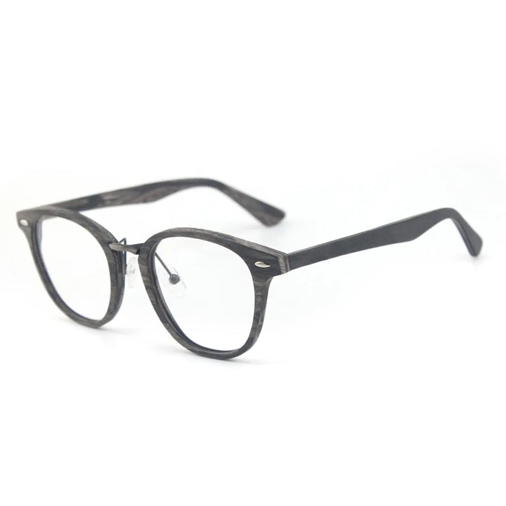 Hdcrafter Mens Full Rim Round Acetate Titanium Frames 535500 — view 7 | Hdcrafter Eyeglasses at FuzWeb