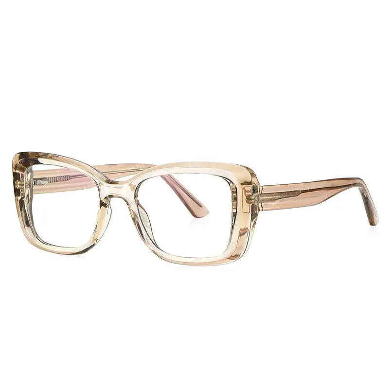 Vicky Women's Full Rim Square TR90 Reading Glasses 2147 — view 2 | Vicky at FuzWeb