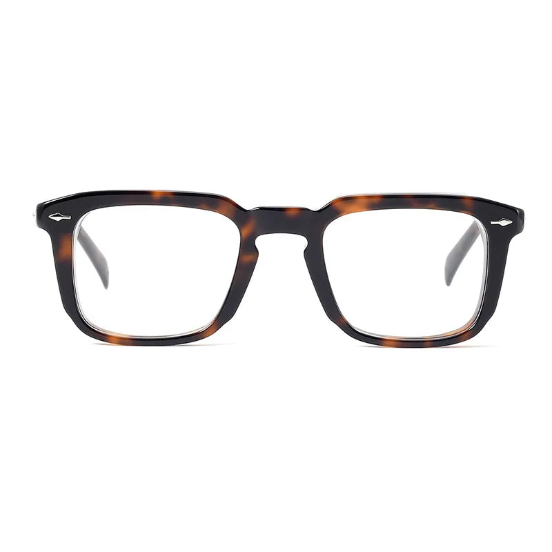 Nobler Unisex Full Rim Thick Square Acetate Eyeglasses J002 Full Rim Nobler   