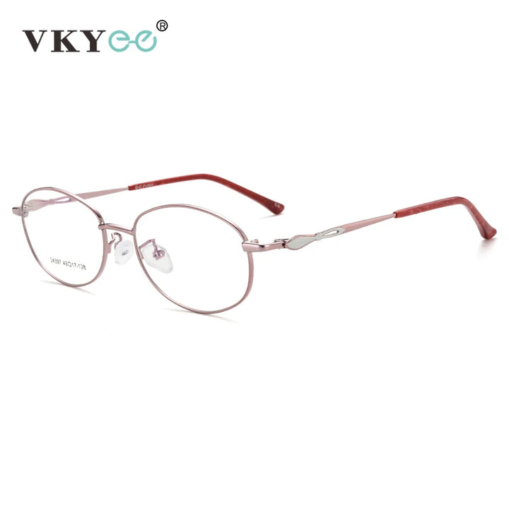 Vicky Women's Full Rim Oval Alloy Reading Glasses 34397 Reading Glasses Vicky