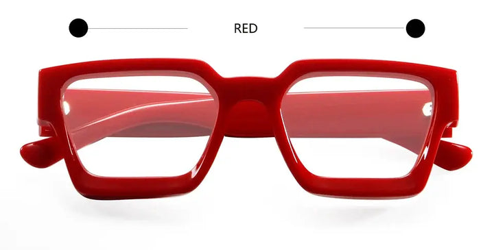 Esnbie 220036 Unisex Full Rim Polygon Square Tr 90 Titanium Frames Esnbie