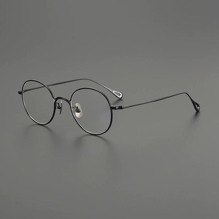 Gatenac Women's Full Rim Oval Square Titanium Eyeglasses G9140