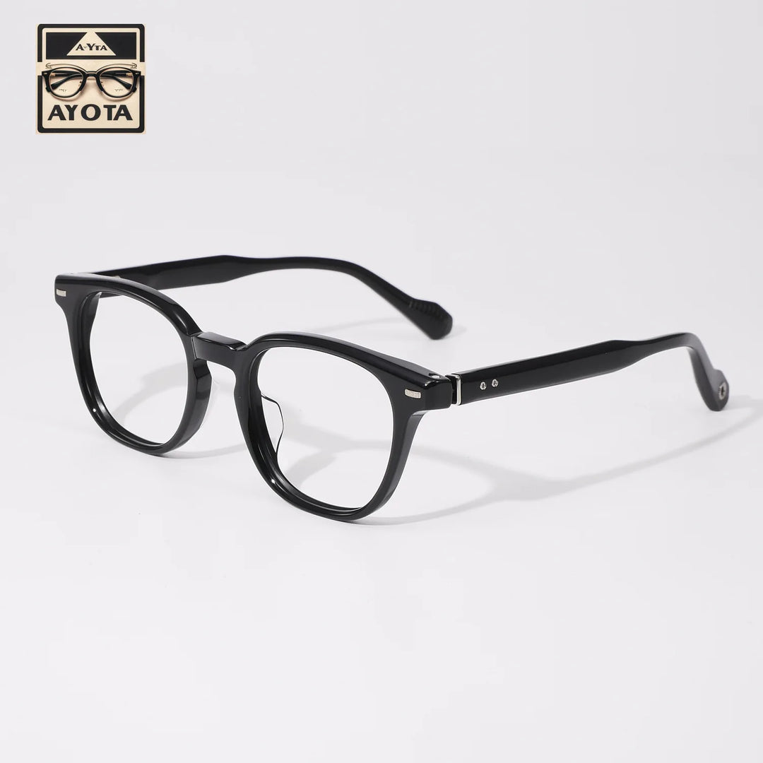 Hewei Women's Full Rim Square Acetate Eyeglasses 23011