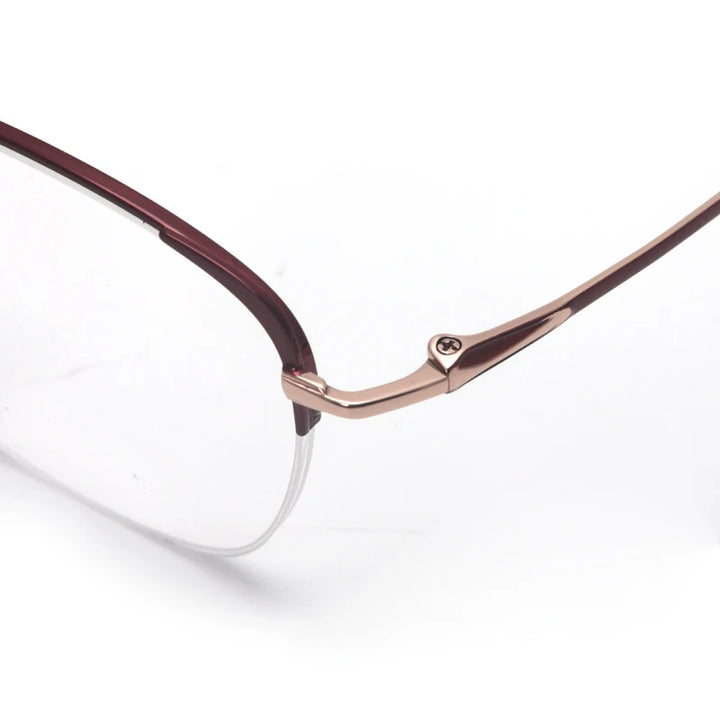 Muzz 8858 women's cat eye titanium prescription eyeglasses — view 11
