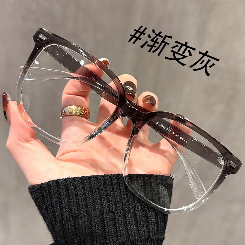 Zirosat Unisex Full Rim Round TR90 Prescription Eyeglasses 33005 - view 2