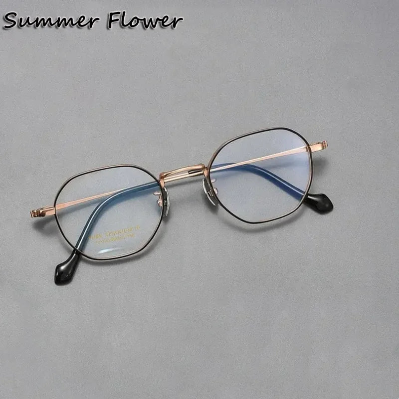 Summer Flower 720 Unisex's Square Full Rim Eyeglasses