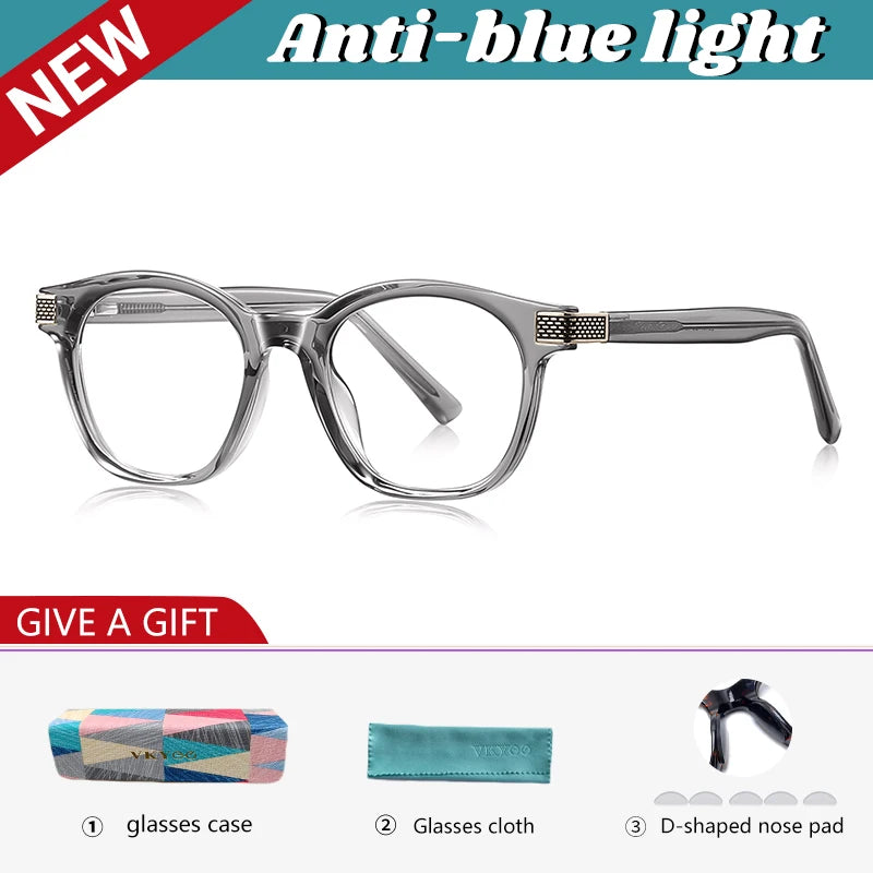 Vicky Women's Full Rim Square Round Tr 90 Titanium Reading Glasses 313107