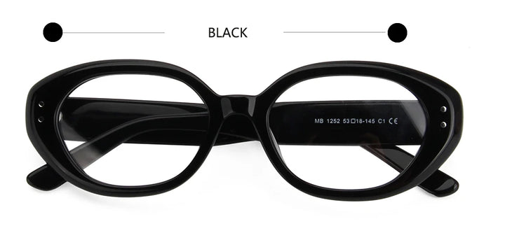 Esnbie Women Full Rim Cat Eye Acetate Eyeglasses Fuz 16