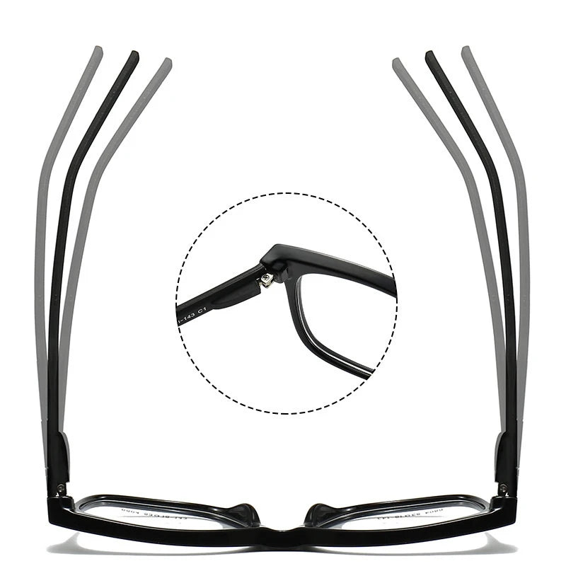 Muzz 68040 unisex round prescription eyeglasses — view 12