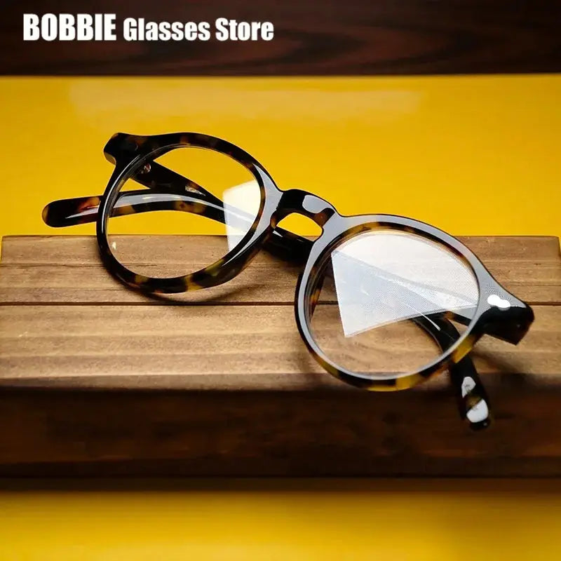 Bobbie 464223 Unisex 138mm Full Rim Oval Acetate Frames — view 1 | Bobbie at FuzWeb