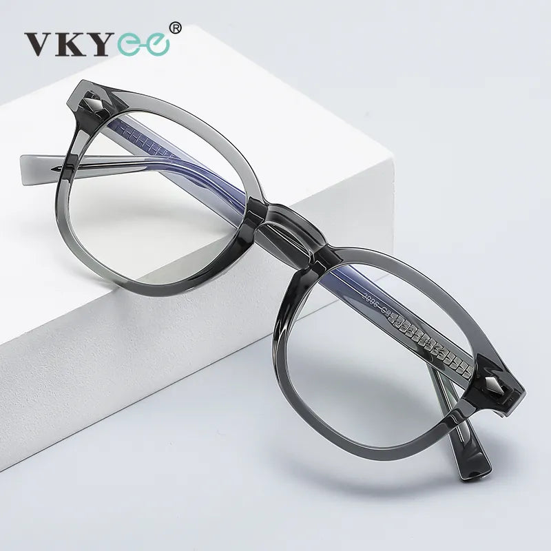 Vicky Unisex Full Rim Square Tr 90 Titanium Eyeglasses 2096 Full Rim Vicky   